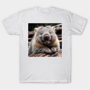 Wombat grins T-Shirt